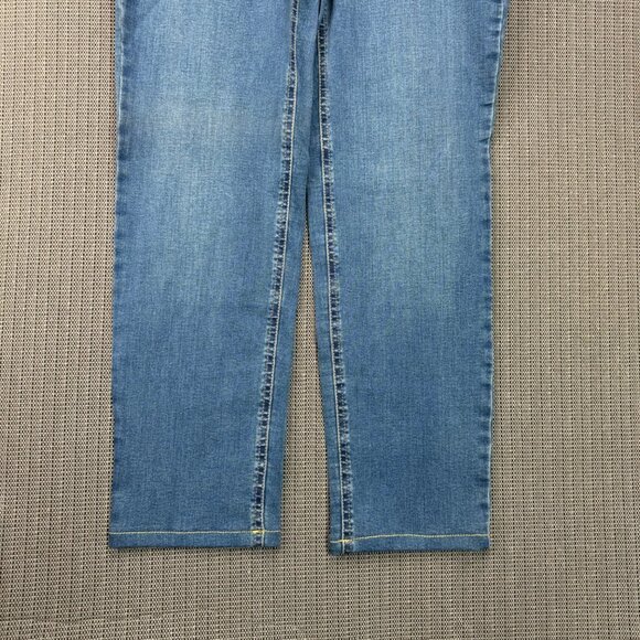 Talbots Womens Simply Flattering 5-Pocket Straight Leg Demin Jeans Size 2P - Picture 8 of 13